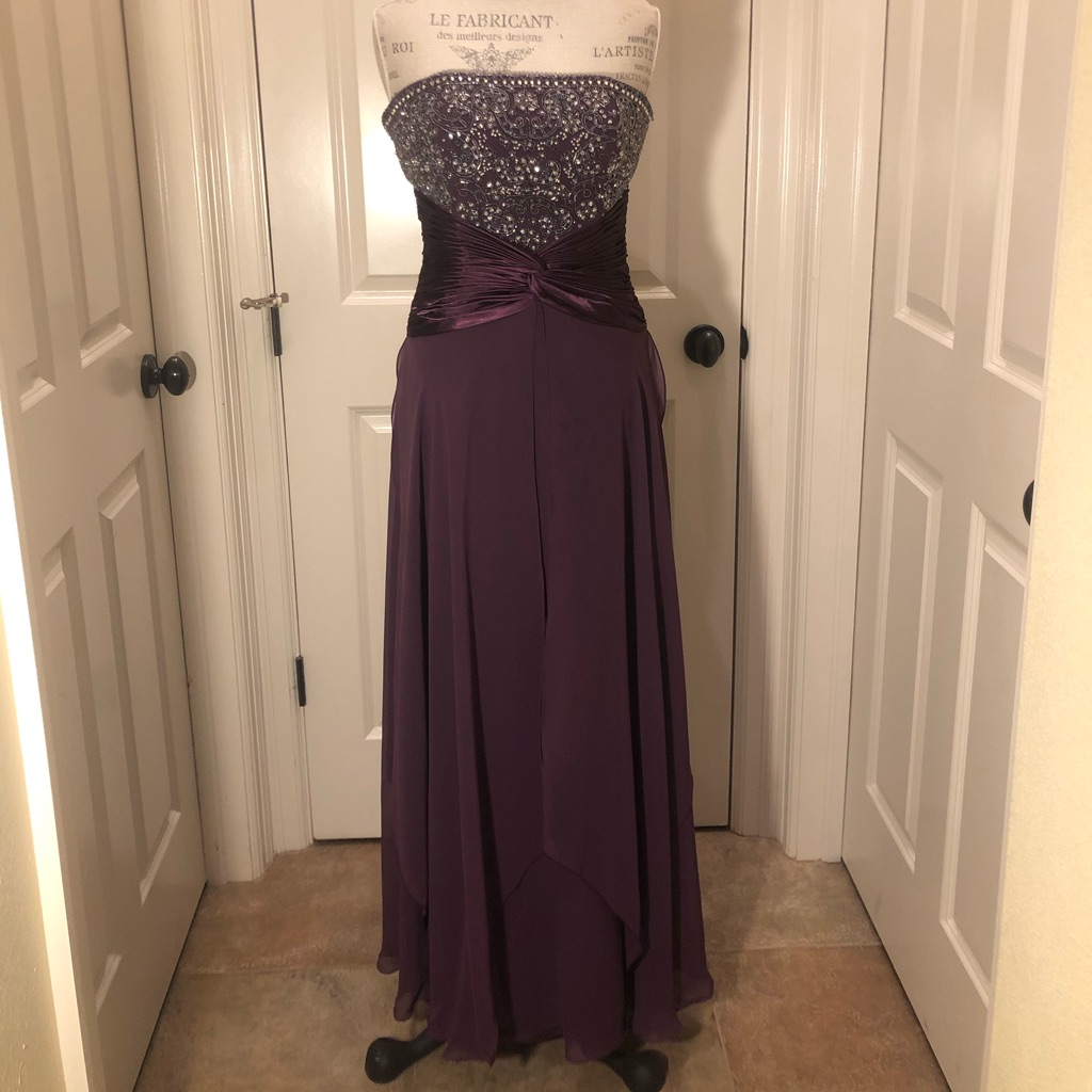 Jovani Dark Purple Dress